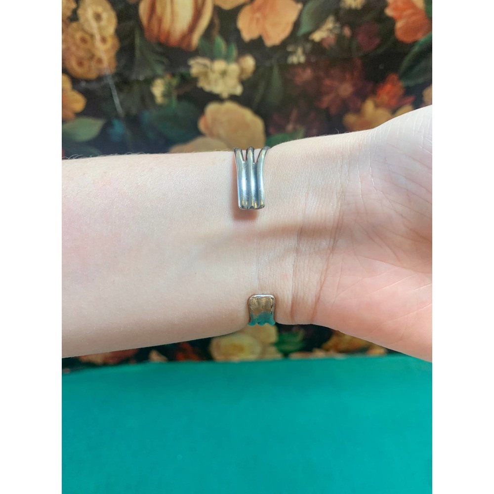 Silver Turquoise cuff - Picture 8 of 8